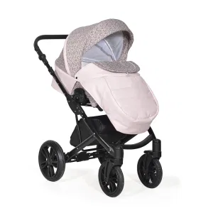 Коляска 3в1 Indigo MIO F - Mi 04 (св.розовая кожа+розовый узор) Коляска 3в1 Indigo MIO F - Mi 04 (св.розовая кожа+розовый узор)