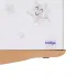 Кровать Indigo STAR MINT (колесо, качалка) - белый арт.KR-0097/8 Кровать Indigo STAR MINT (колесо, качалка) - белый арт.KR-0097/8
