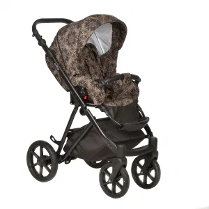 Коляска 2в1 Indigo ADAGIO Limited - Al 02 (бежевый+черная кожа) Коляска 2в1 Indigo ADAGIO Limited - Al 02 (бежевый+черная кожа)