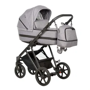 Коляска 2в1 Indigo AVEO - Av 09 (т.серый) Коляска 2в1 Indigo AVEO - Av 09 (т.серый)