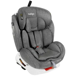 Автокресло Indigo STELLAR, 0+1+2+3 (0-36 кг) - серый Автокресло Indigo STELLAR, 0+1+2+3 (0-36 кг) - серый