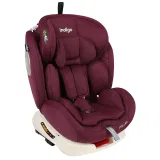 Автокресло Indigo STELLAR, 0+1+2+3 (0-36 кг) - бордовый
