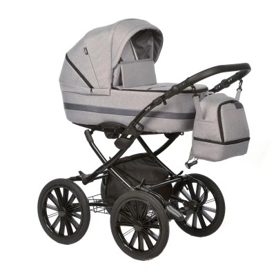 Коляска AVEO Classic 14 (Indigo) Av 04 (св. серый)