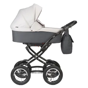 Коляска CHARLOTTE Sity Classic 12 (Indigo) (Cs 01 (т.серый+св.бежевый)) Коляска CHARLOTTE Sity Classic 12 (Indigo) (Cs 01 (т.серый+св.бежевый))