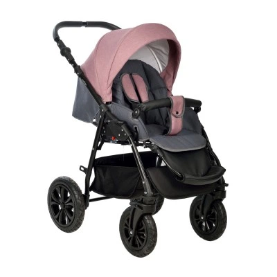 Коляска CHARLOTTE Sity 2в1 (Indigo) Cs 07 (т. серый + т. розовый) Коляска CHARLOTTE Sity 2в1 (Indigo) Cs 07 (т. серый + т. розовый)