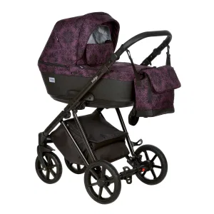 Коляска ADAGIO Limited 2в1 (Indigo) (Al 04 (сливовый+черная кожа)) Коляска ADAGIO Limited 2в1 (Indigo) (Al 04 (сливовый+черная кожа))