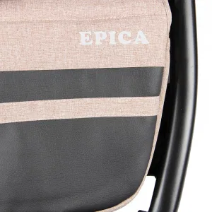 Коляска прогул. EPICA (2кол.(18см)2кол.(25см), съемн.бамп.)(упак.1 шт.)(Indigo) (бежевый) Коляска прогул. EPICA (2кол.(18см)2кол.(25см), съемн.бамп.)(упак.1 шт.)(Indigo) (бежевый)