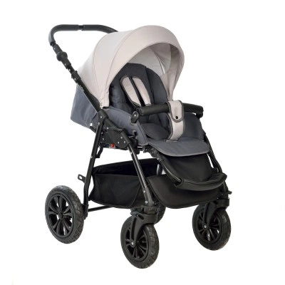 Коляска CHARLOTTE Sity 2в1 (Indigo) Cs 01 (т. серый + св. бежевый) Коляска CHARLOTTE Sity 2в1 (Indigo) Cs 01 (т. серый + св. бежевый)