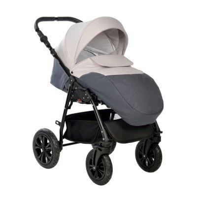 Коляска CHARLOTTE Sity 2в1 (Indigo) Cs 01 (т. серый + св. бежевый) Коляска CHARLOTTE Sity 2в1 (Indigo) Cs 01 (т. серый + св. бежевый)