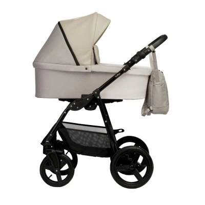Коляска COMFORT 2в1 (Indigo) Co 01 (св. бежевый + бежевая кожа) Коляска COMFORT 2в1 (Indigo) Co 01 (св. бежевый + бежевая кожа)