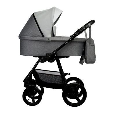 Коляска COMFORT 2в1 (Indigo) Co 04 (серый + св. серая кожа) Коляска COMFORT 2в1 (Indigo) Co 04 (серый + св. серая кожа)