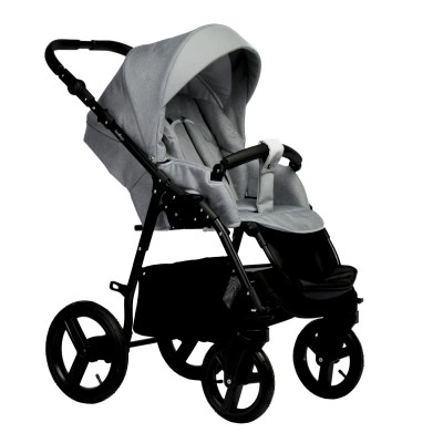 Коляска COMFORT 2в1 (Indigo) Co 05 (св. серый + св. серая кожа) Коляска COMFORT 2в1 (Indigo) Co 05 (св. серый + св. серая кожа)