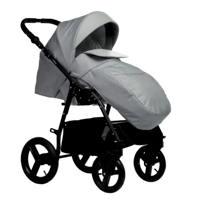 Коляска COMFORT 2в1 (Indigo) Co 05 (св. серый + св. серая кожа) Коляска COMFORT 2в1 (Indigo) Co 05 (св. серый + св. серая кожа)