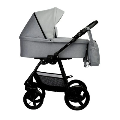Коляска COMFORT 2в1 (Indigo) Co 05 (св. серый + св. серая кожа) Коляска COMFORT 2в1 (Indigo) Co 05 (св. серый + св. серая кожа)