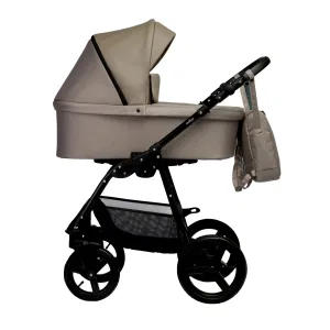 Коляска COMFORT 2в1 (Indigo) (Co 07 (т.бежевый+т.бежевая кожа)) Коляска COMFORT 2в1 (Indigo) (Co 07 (т.бежевый+т.бежевая кожа))