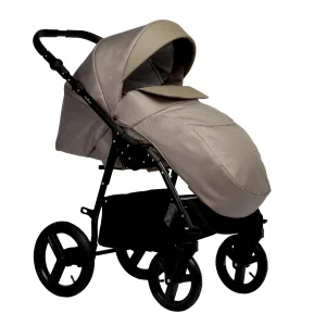 Коляска COMFORT 2в1 (Indigo) (Co 07 (т.бежевый+т.бежевая кожа)) Коляска COMFORT 2в1 (Indigo) (Co 07 (т.бежевый+т.бежевая кожа))