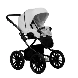 Коляска AVEO ECO Plus 14 (Indigo) (Ae 04 (белая кожа)) Коляска AVEO ECO Plus 14 (Indigo) (Ae 04 (белая кожа))
