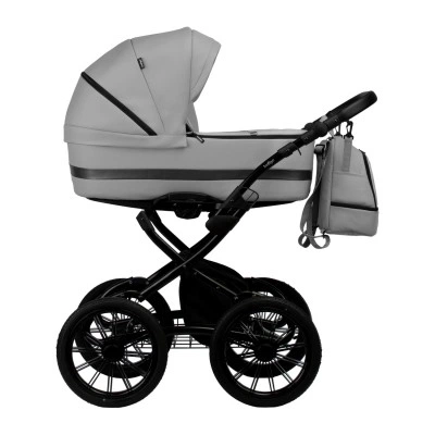 Коляска AVEO ECO Plus 14 (Indigo) Ae 05 (св. серая кожа) Коляска AVEO ECO Plus 14 (Indigo) Ae 05 (св. серая кожа)