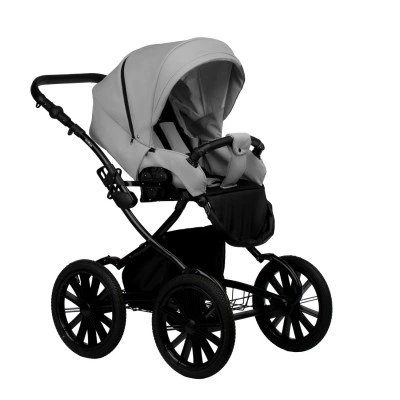 Коляска AVEO ECO Plus 14 (Indigo) Ae 05 (св. серая кожа) Коляска AVEO ECO Plus 14 (Indigo) Ae 05 (св. серая кожа)