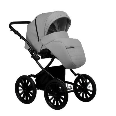 Коляска AVEO ECO Plus 14 (Indigo) Ae 05 (св. серая кожа) Коляска AVEO ECO Plus 14 (Indigo) Ae 05 (св. серая кожа)