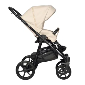 Коляска BROCO Eco 2в1 (Indigo) (Be 02 (бежевая кожа)) Коляска BROCO Eco 2в1 (Indigo) (Be 02 (бежевая кожа))