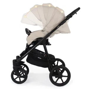 Коляска BROCO Eco 2в1 (Indigo) (Be 02 (бежевая кожа)) Коляска BROCO Eco 2в1 (Indigo) (Be 02 (бежевая кожа))
