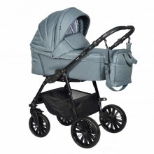 Коляска SESTO 2в1 (Indigo) Se 06 (серо-зеленый)