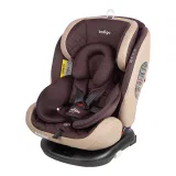 Автокресло AERO ISOFIX, ST-3, группа 0 + 1 + 2 + 3 (0-36 кг), (Indigo) (упак.1 шт.) (коричневый-бежевый)