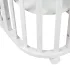 *Кровать детская Indigo Baby Lux 3 в 1 (кровать, манеж, диван) массив березы, МДФ (белый-белые стойки) *Кровать детская Indigo Baby Lux 3 в 1 (кровать, манеж, диван) массив березы, МДФ (белый-белые стойки)