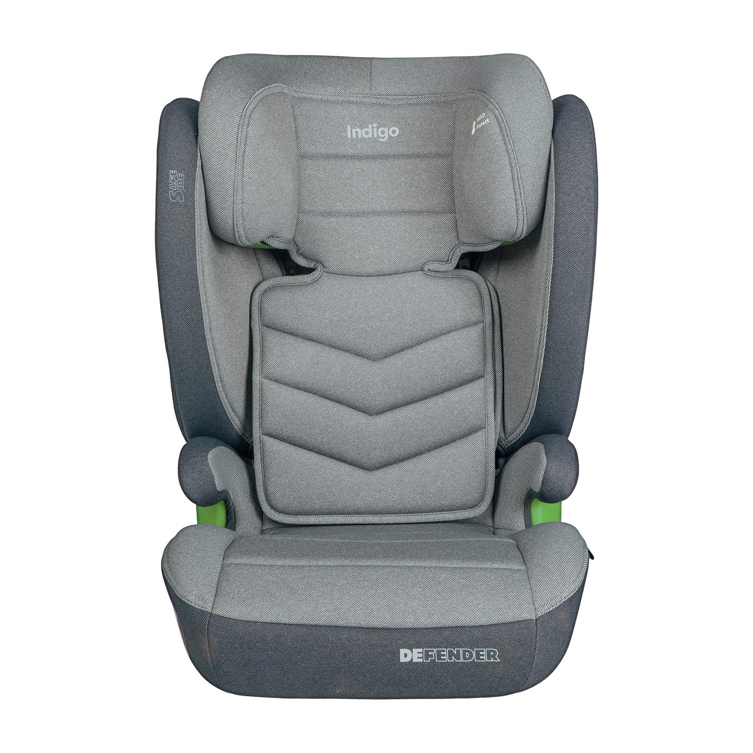 INDIGO Автокресло DEFENDER I-SIZE ISOFIX, группа 2 + 3 (15-36кг), (упак.2шт.) (светло-серый) INDIGO Автокресло DEFENDER I-SIZE ISOFIX, группа 2 + 3 (15-36кг), (упак.2шт.) (светло-серый)